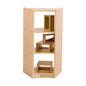 Jooyes Children Curved Shelf With Open Back - H91cm - Cosy Abode