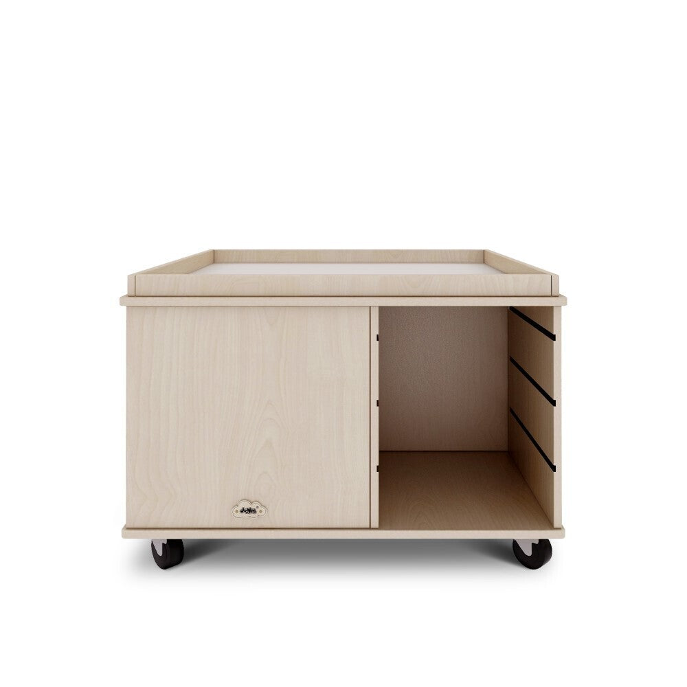 Jooyes Preschool Activity Play Table with 12 Storage Bins - Cosy Abode