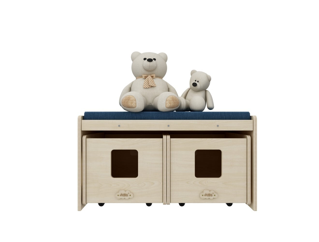 Jooyes Kids Toy Bench With Storage - Cosy Abode