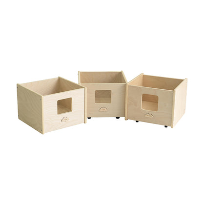 Jooyes Kids Movable Storage Bins - Set of 3 - Cosy Abode