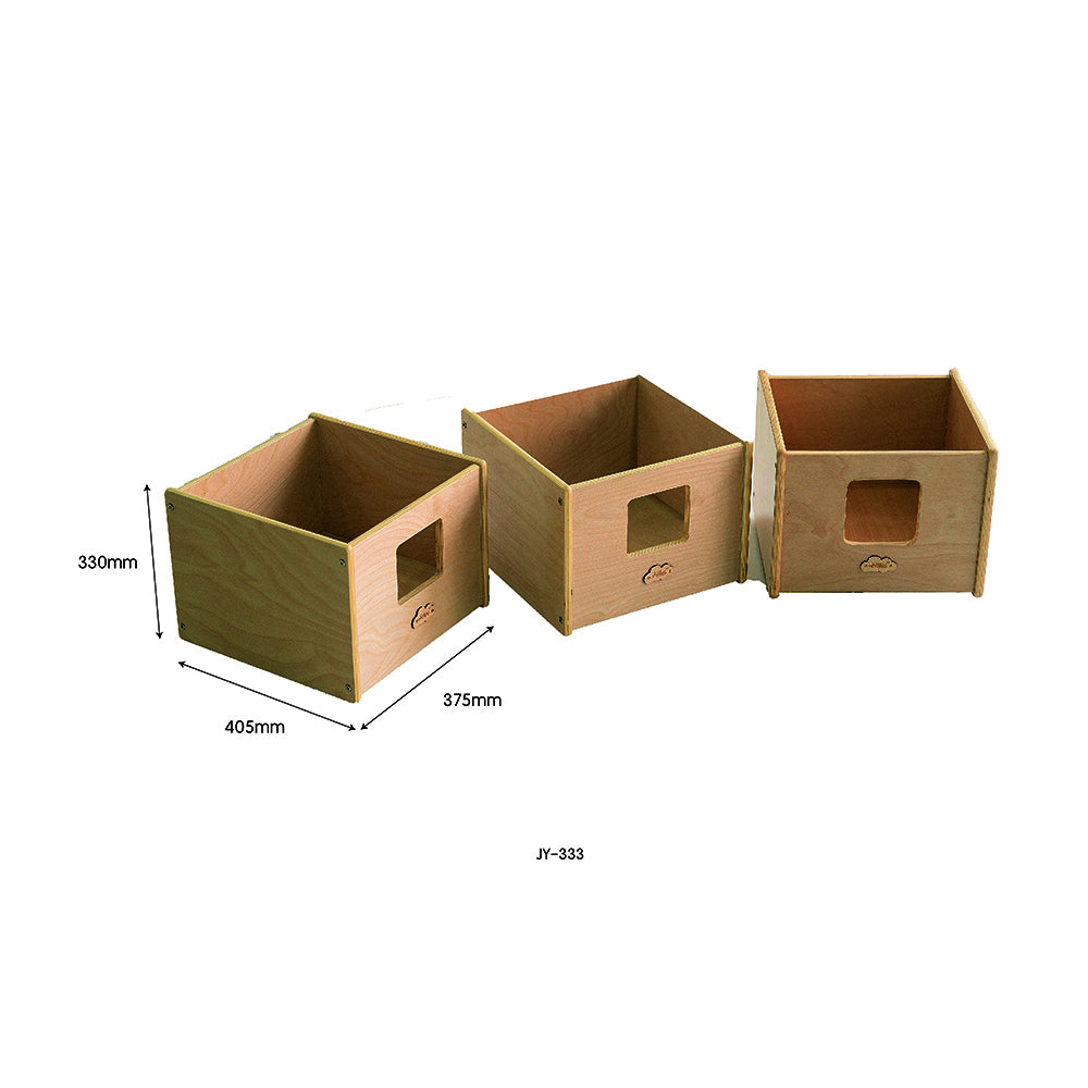 Jooyes Kids Movable Storage Bins - Set of 3 - Cosy Abode