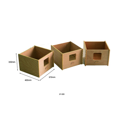 Jooyes Kids Movable Storage Bins - Set of 3 - Cosy Abode