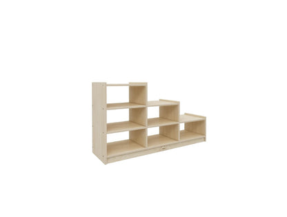 Jooyes Kids Ladder Storage Cabinet With 6 Bins - H60.5cm - Cosy Abode