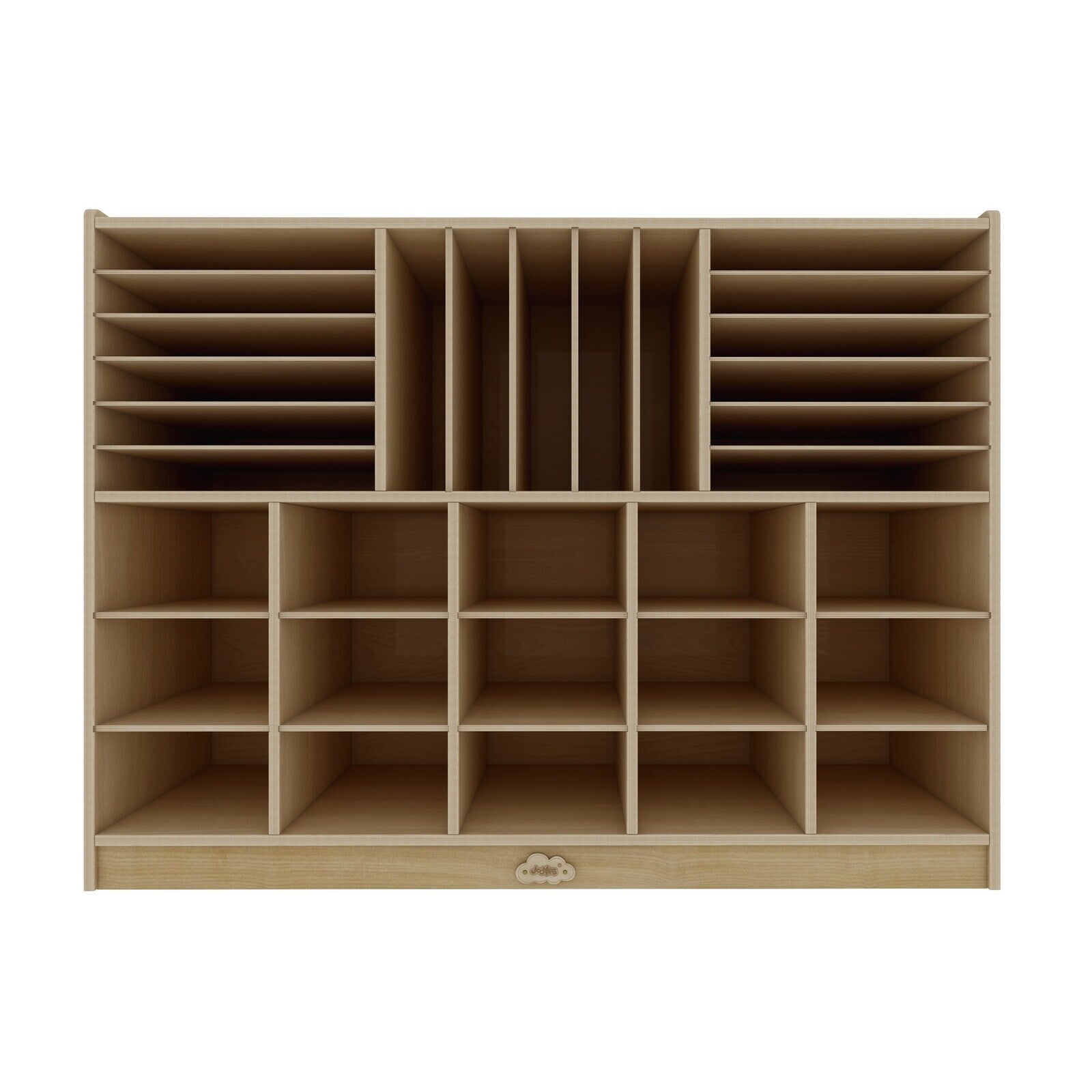 Jooyes 15 Cubby Cabinet Kids Bookshelf Organiser Storage - Cosy Abode