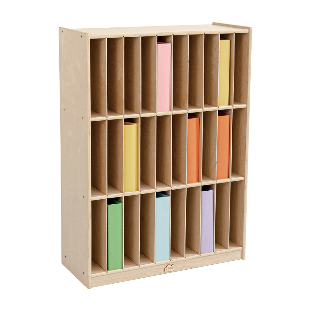 Jooyes 30 Cubby Vertical File Organiser Storage Cabinet - Cosy Abode