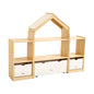Jooyes Kids Room Divider Bookcase Display Unit With Drawer - Cosy Abode
