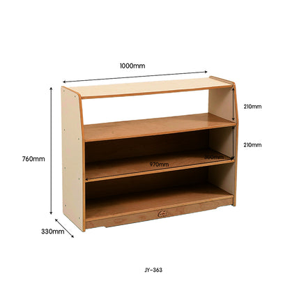 Jooyes Goteborg 3 Shelf Storage Cabinet - H76cm - Cosy Abode