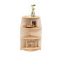 Jooyes Goteborg Kids 3 Tier Corner Shelf Wooden Storage Cabinet - Cosy Abode