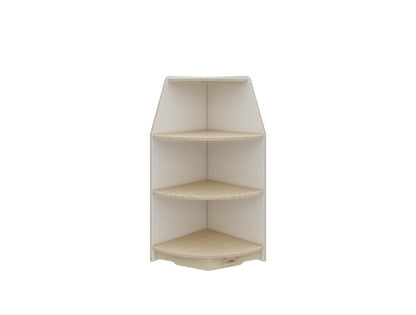 Jooyes Goteborg Kids 3 Tier Corner Shelf Wooden Storage Cabinet - Cosy Abode