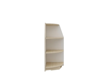 Jooyes Goteborg Kids 3 Tier Corner Shelf Wooden Storage Cabinet - Cosy Abode