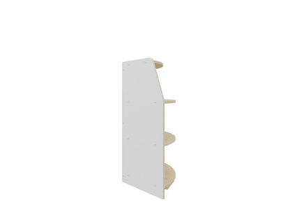 Jooyes Goteborg Kids 3 Tier Corner Shelf Wooden Storage Cabinet - Cosy Abode