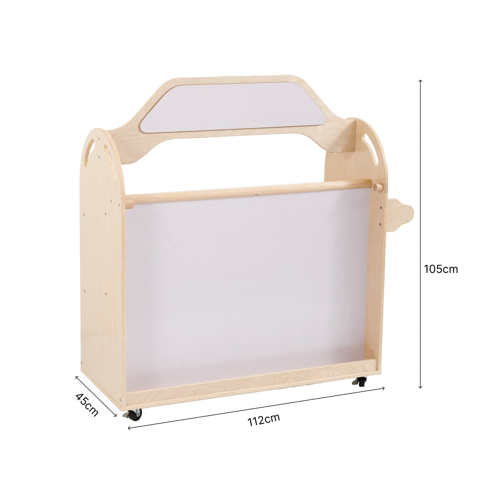 Jooyes STEAM Trolley 3-in-1 Mobile Shelf Cabinet With 9 Storage Boxes - Cosy Abode