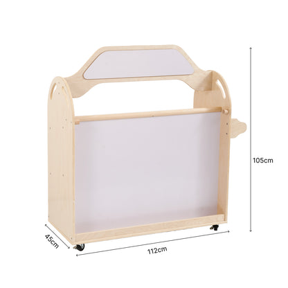 Jooyes STEAM Trolley 3-in-1 Mobile Shelf Cabinet With 9 Storage Boxes - Cosy Abode