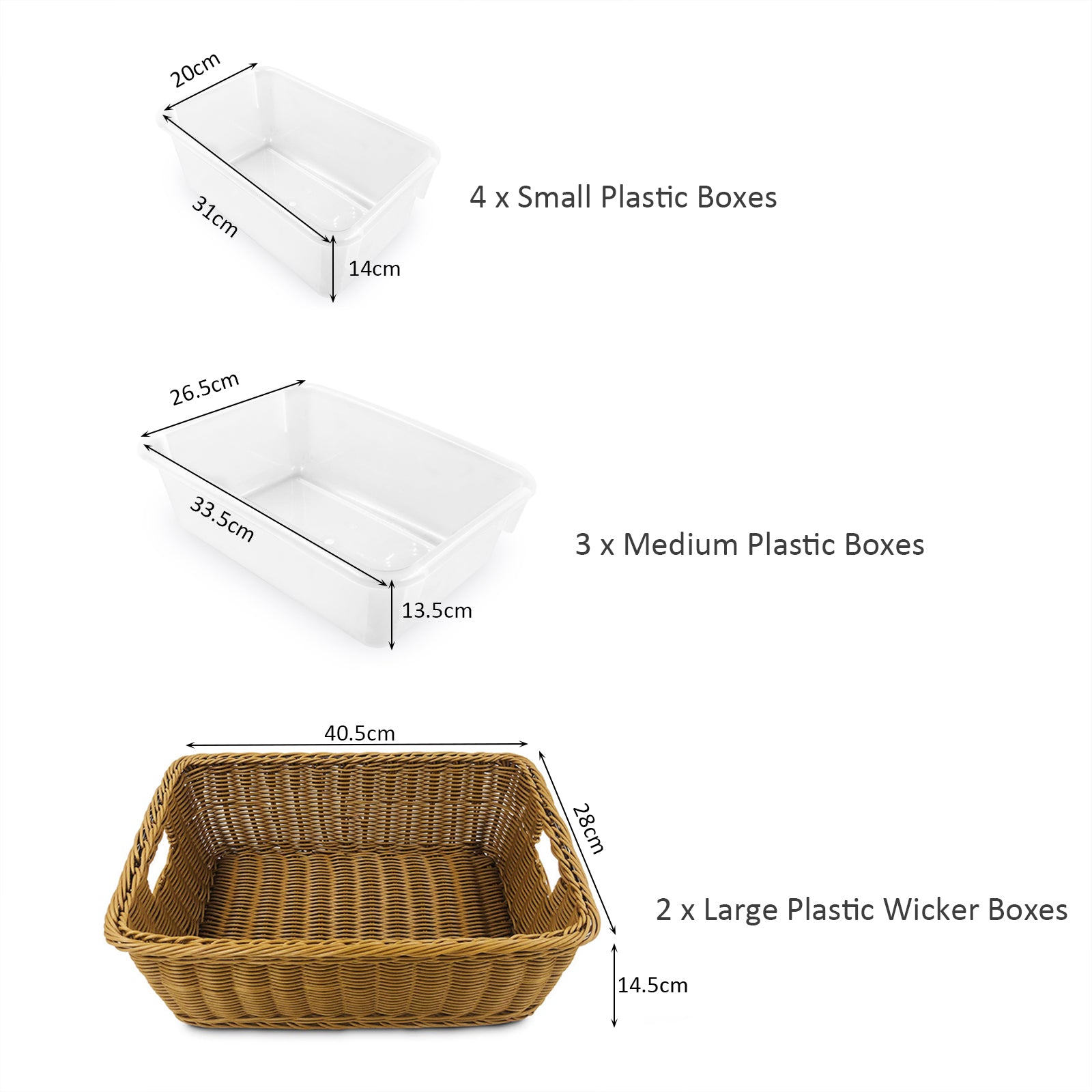 Jooyes STEAM Trolley 3-in-1 Mobile Shelf Cabinet With 9 Storage Boxes - Cosy Abode