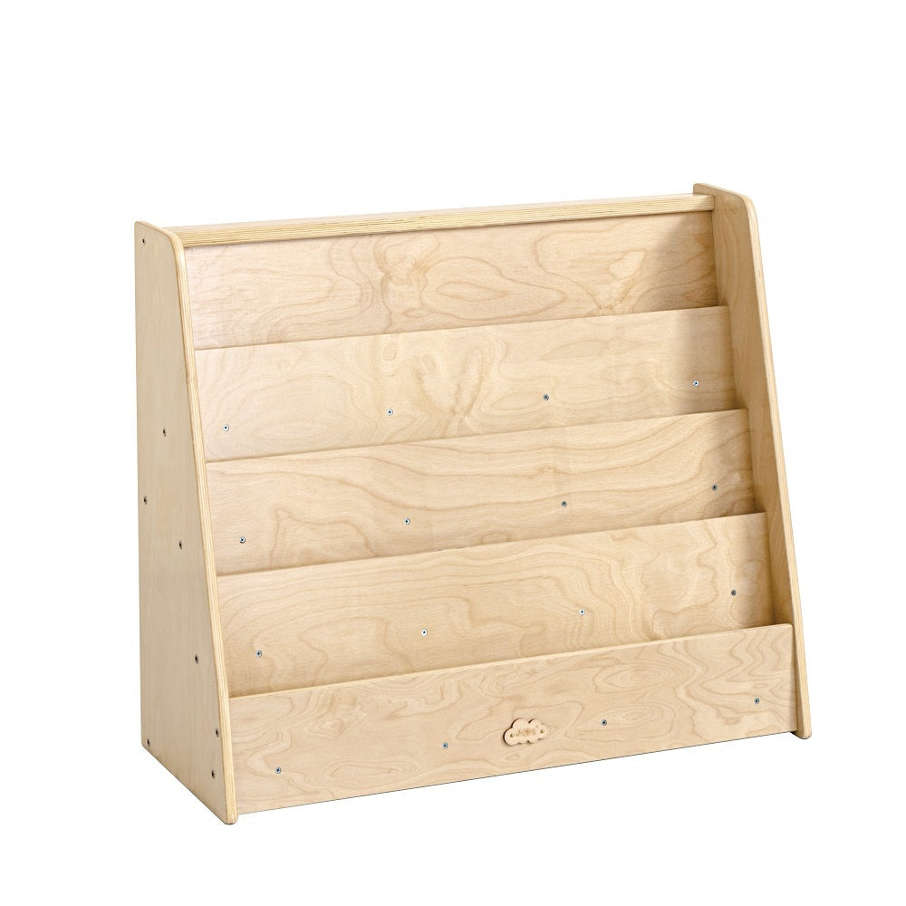 Jooyes Kids 4 Tier Wooden Display Bookcase - Single Side - Cosy Abode