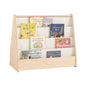 Jooyes Kids 4 Tier Wooden Display Bookcase With White Board And Storage - Cosy Abode