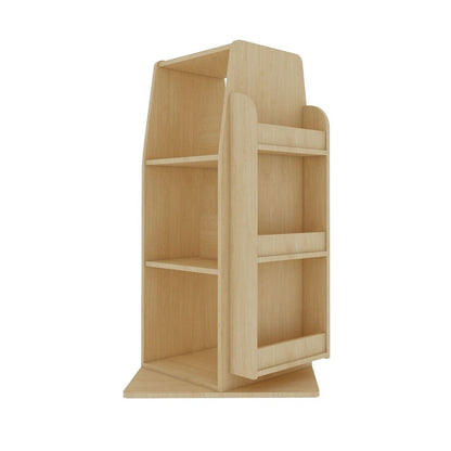 Jooyes Kids Wooden Revolving Bookcase Bookstand - H100cm - Cosy Abode