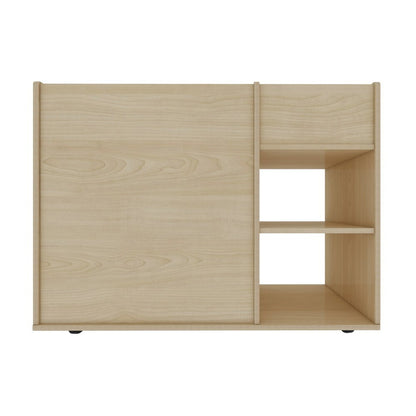 Jooyes Wooden Art Craft Material Storage Cabinet Trolley - Cosy Abode