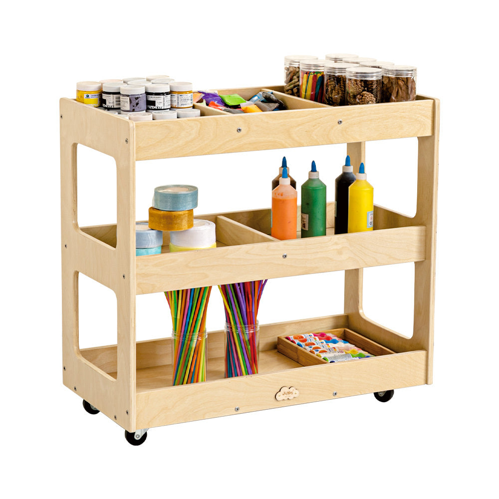 Jooyes KIds Art Craft Material Trolley - Cosy Abode