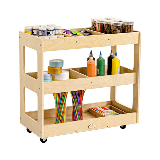 Jooyes KIds Art Craft Material Trolley - Cosy Abode