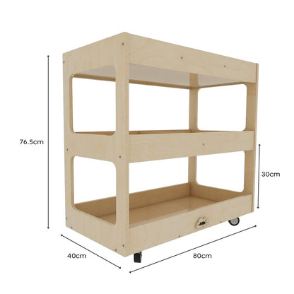 Jooyes KIds Art Craft Material Trolley - Cosy Abode