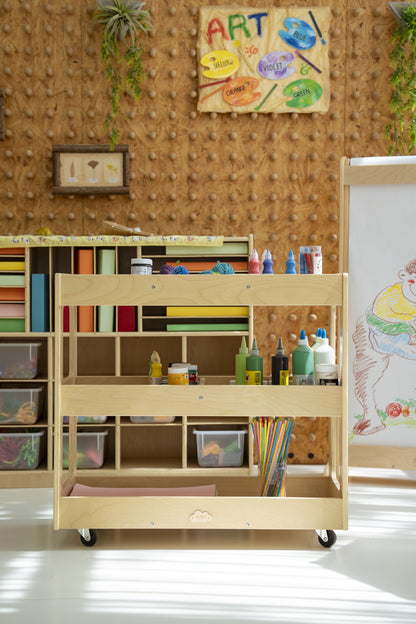Jooyes KIds Art Craft Material Trolley - Cosy Abode