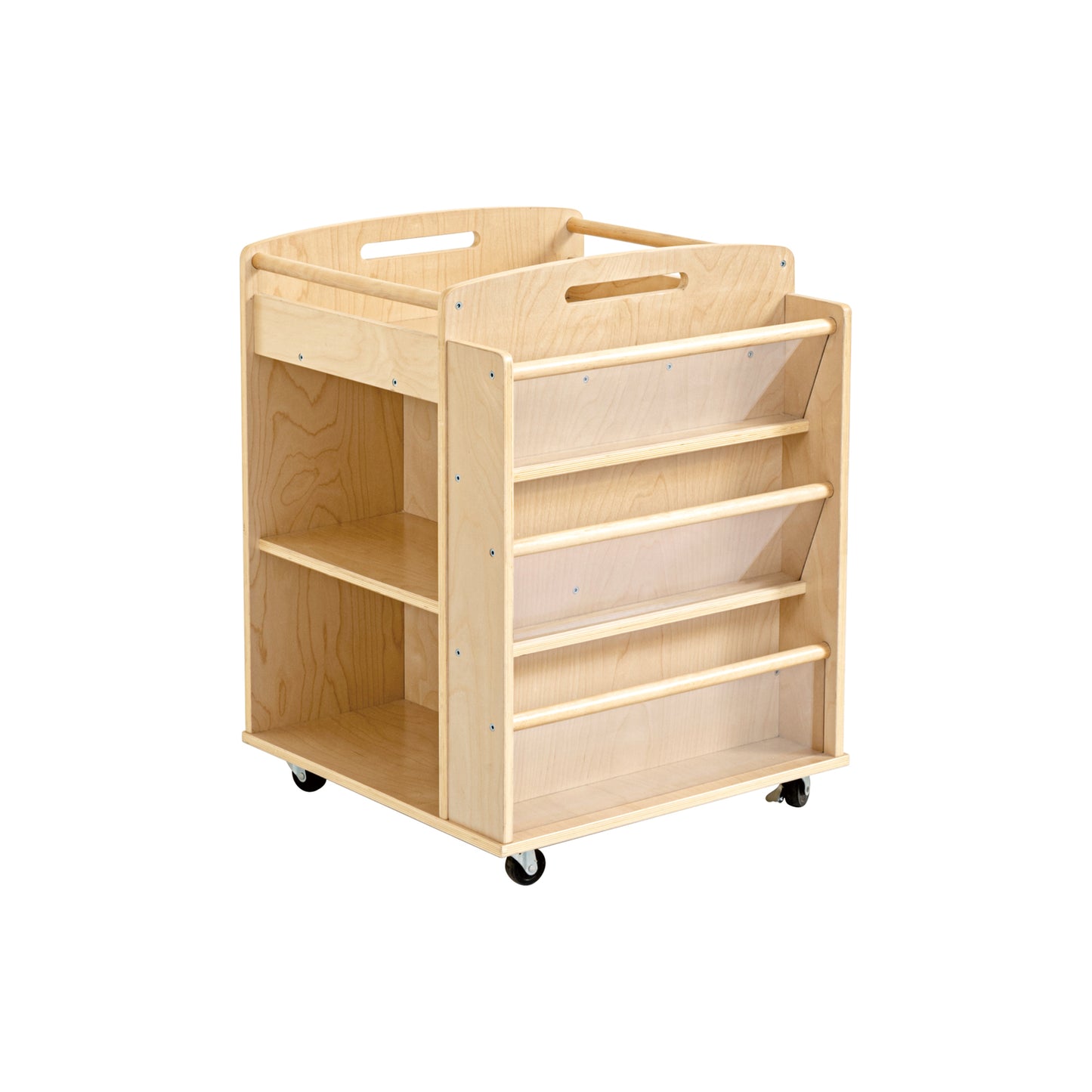 Jooyes Wooden Art Craft Material Storage Trolley - Cosy Abode