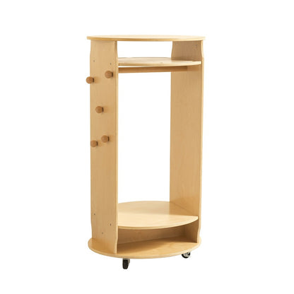Jooyes Role Play Costume Dress Up Trolley with Mirror - Cosy Abode
