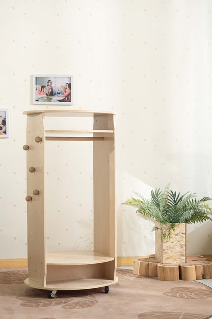 Jooyes Role Play Costume Dress Up Trolley with Mirror - Cosy Abode