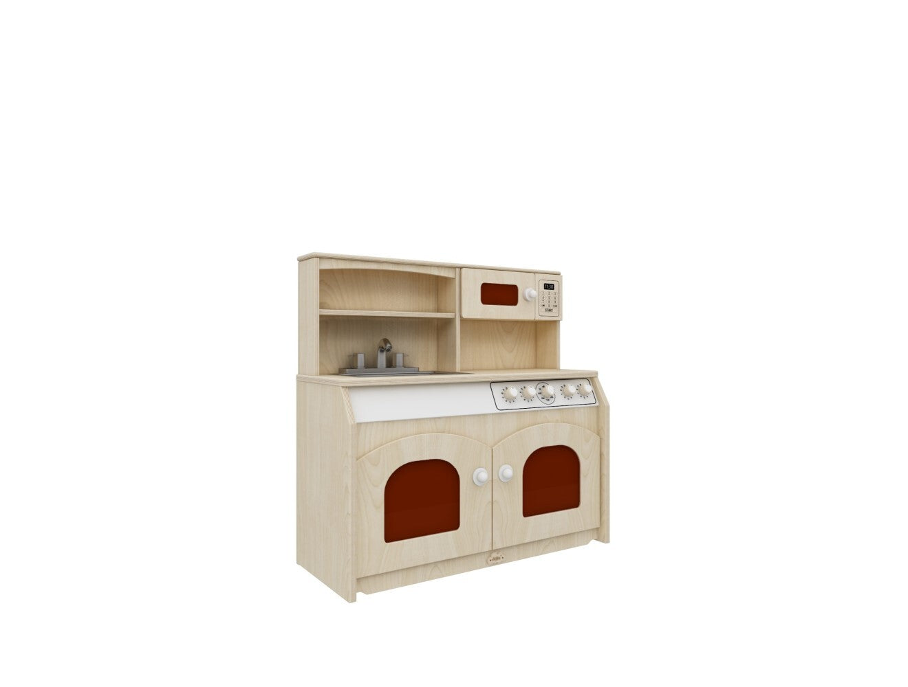 Jooyes Kids Wooden Play Kitchen 4-in-1 - Cosy Abode
