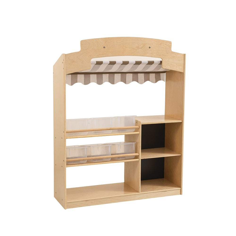 Jooyes Kids Role Play Cafe Stand Food Store Grocery Store - H133cm - Cosy Abode