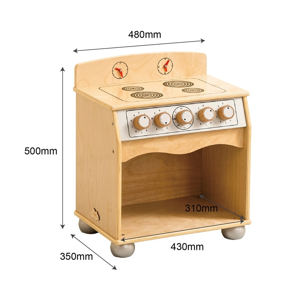 Jooyes Toddler Play Kitchen Stove - H50cm - Cosy Abode