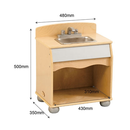 Jooyes Toddler Play Kitchen Sink - H50cm - Cosy Abode