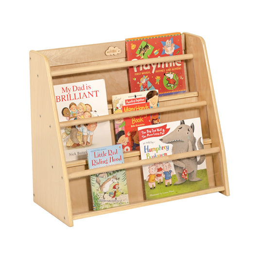 Jooyes Single Side Toddler Bookcase With Transparent Acrylic Board - Cosy Abode