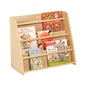Jooyes Single Side Toddler Bookcase With Transparent Acrylic Board - Cosy Abode