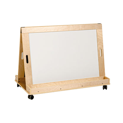 Jooyes  Kids Magnetic Standing Easel White and Black Board - Cosy Abode