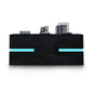 Buffet Sideboard Cabinet High Gloss RGB LED Storage Cupboard with 2 Doors & 4 Drawers Black - Cosy Abode