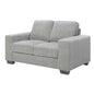 Morgan 2 Seater Fabric Sofa Light Grey - Cosy Abode
