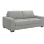 Morgan 3 Seater Fabric Sofa Light Grey - Cosy Abode