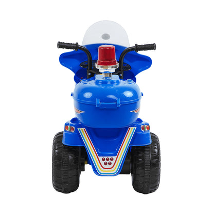 Children's Electric Ride-on Motorcycle (Blue) Rechargeable, Up To 1Hr - Cosy Abode