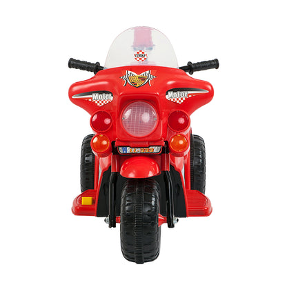 Children's Electric Ride-on Motorcycle (Red) Rechargeable, Up To 1Hr - Cosy Abode