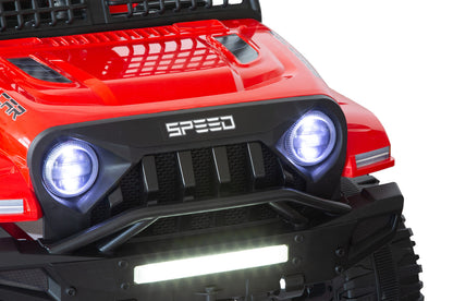 Jeep Inspired Remote Controlled Ride-on Electric Car (Red) - Cosy Abode