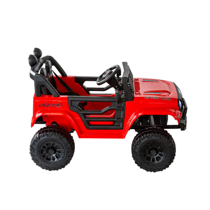 Jeep Inspired Remote Controlled Ride-on Electric Car (Red) - Cosy Abode