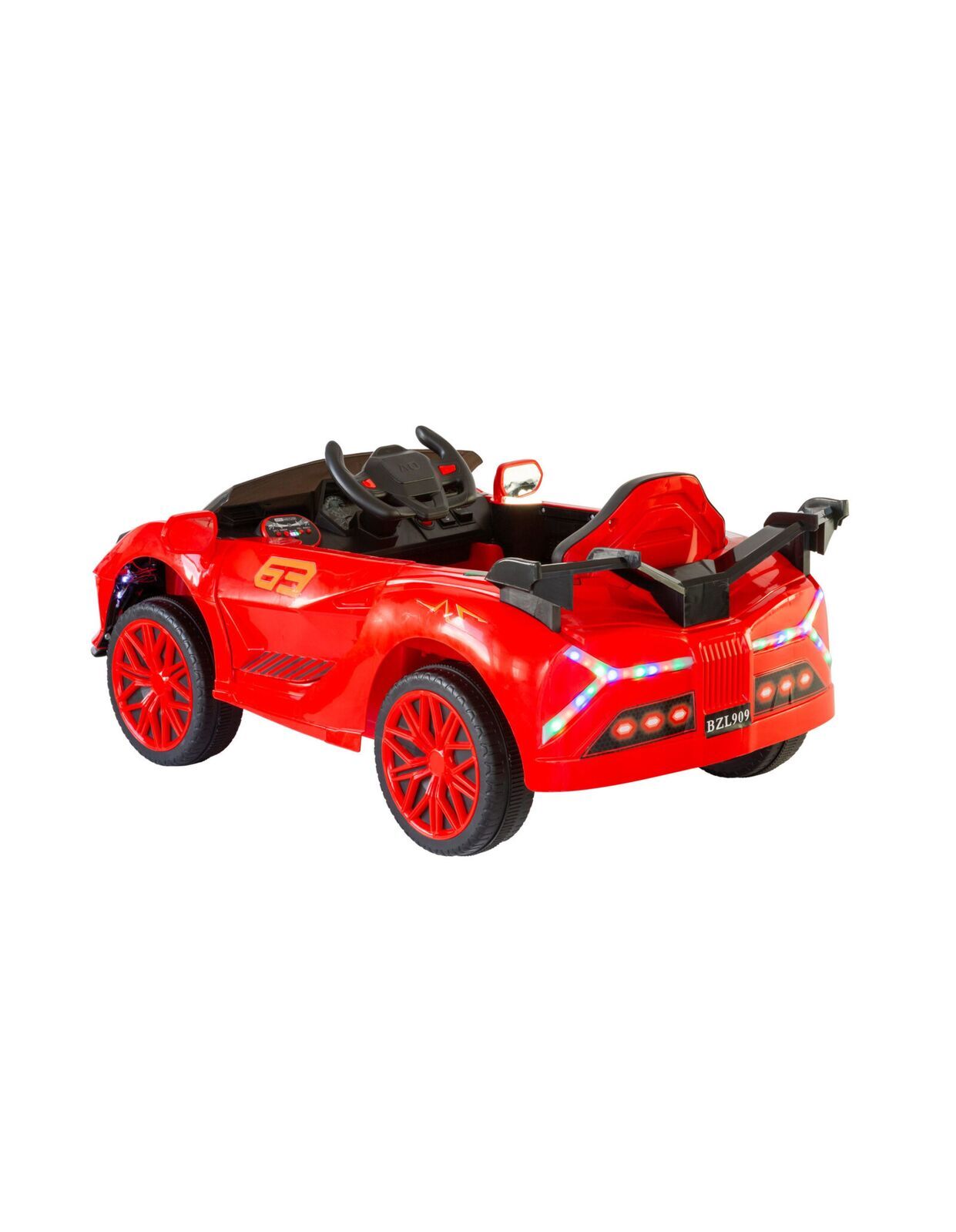 Ferrari Inspired 12V Ride-on Electric Car with Remote Control - Red - Cosy Abode