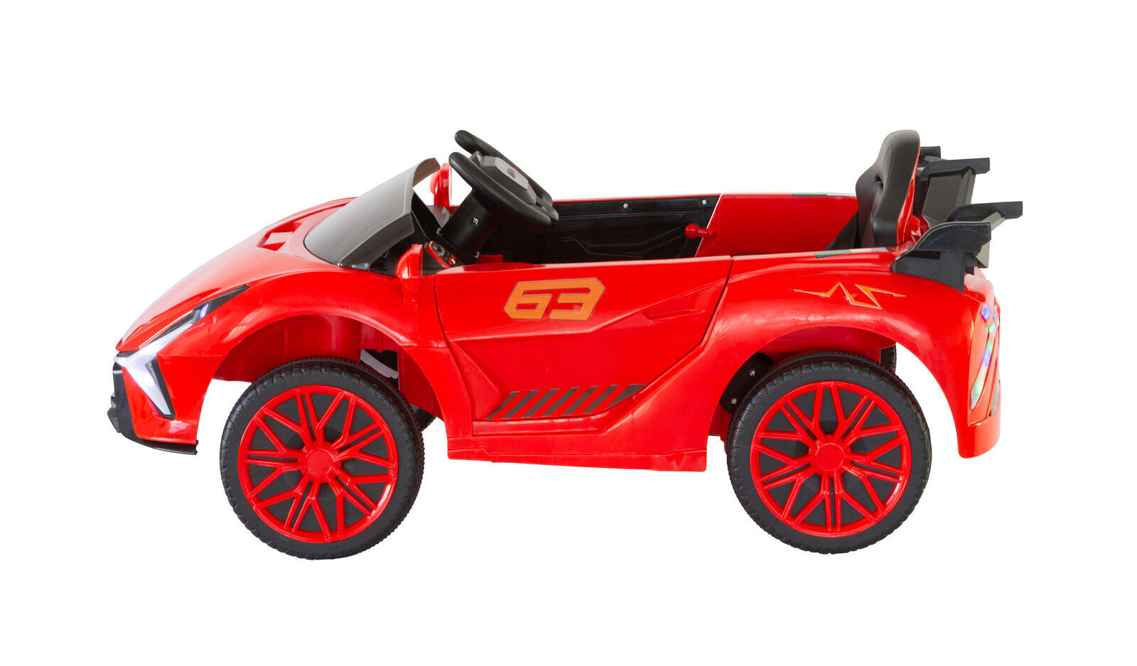 Ferrari Inspired 12V Ride-on Electric Car with Remote Control - Red - Cosy Abode