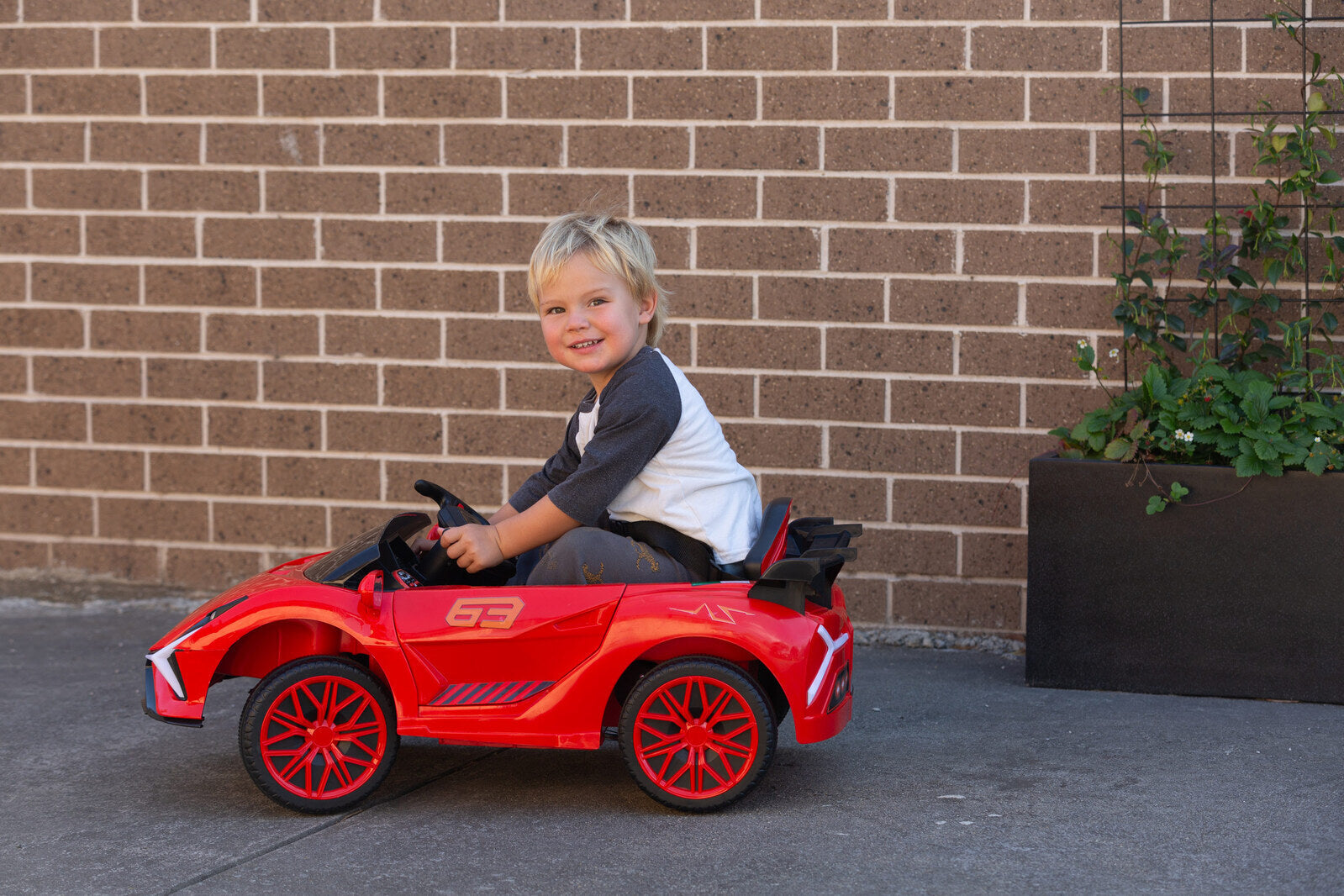Ferrari Inspired 12V Ride-on Electric Car with Remote Control - Red - Cosy Abode