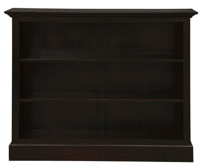 Tasmania Half Size Bookcase - Large (Chocolate) - Cosy Abode
