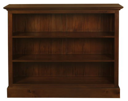 Tasmania Half Size Bookcase - Large (Mahogany) - Cosy Abode
