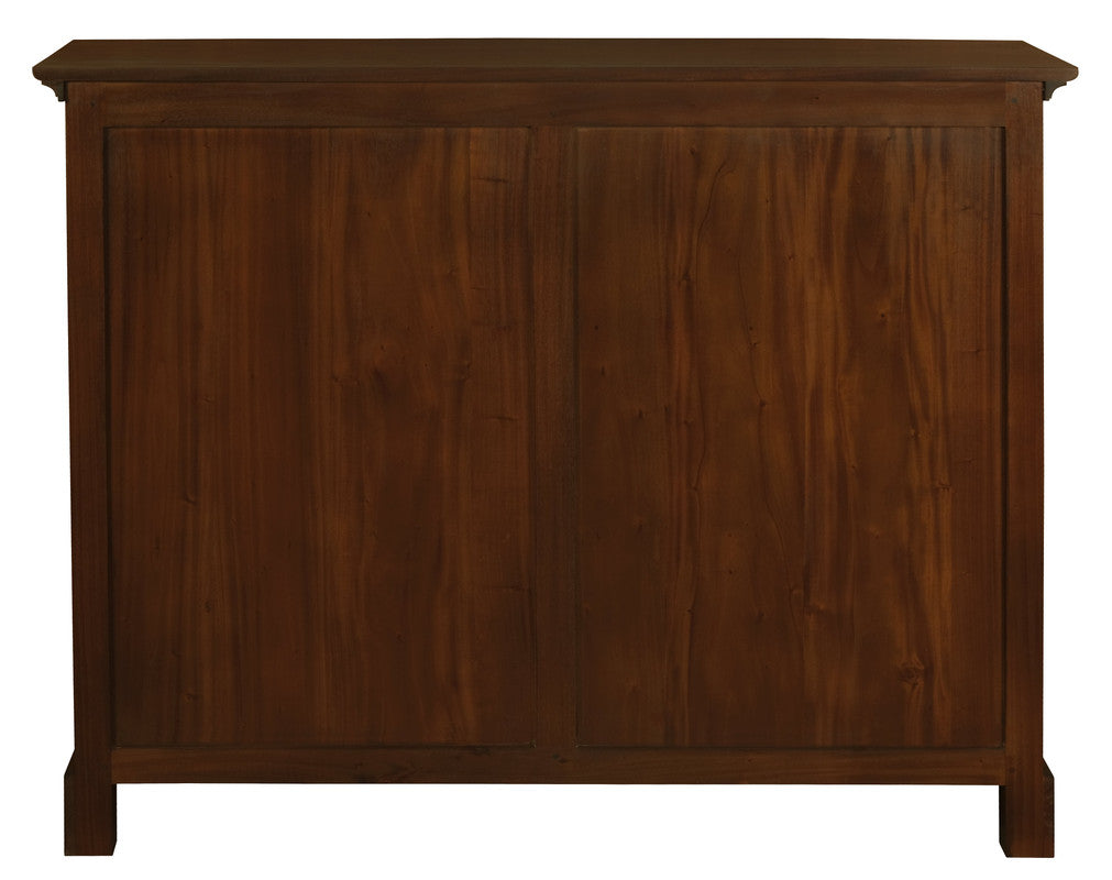 Tasmania Half Size Bookcase - Large (Mahogany) - Cosy Abode