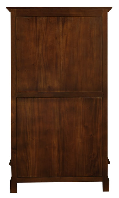 Tasmania 2 Drawer Bookcase (Mahogany) - Cosy Abode